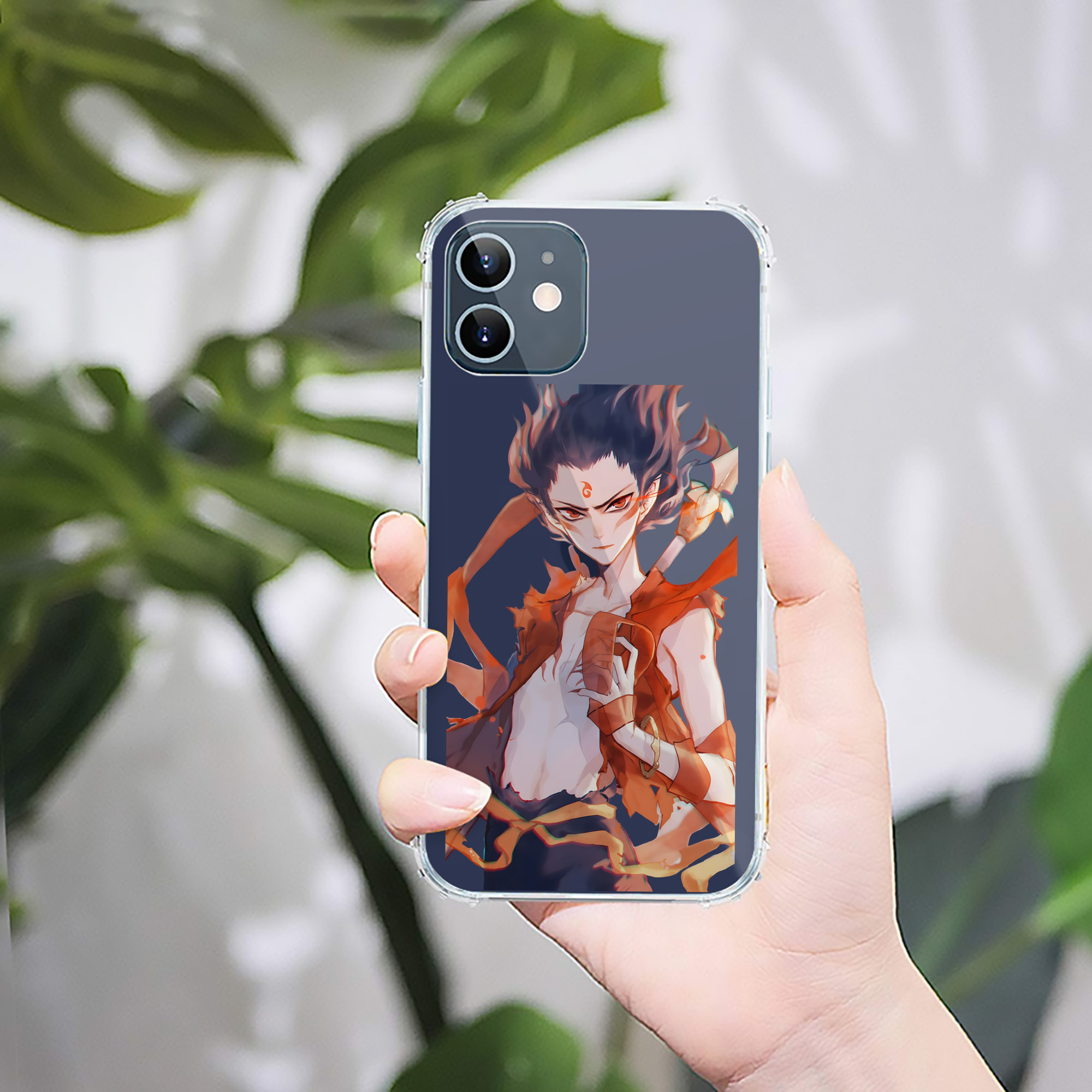 （画像用） Ne Zha 2 ナタ 魔童の大暴れ 【iPhone 12シリーズ対応】透明スマホケース（クリアソフトケース）